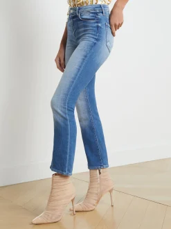 Tati Cropped Micro Boot Jean