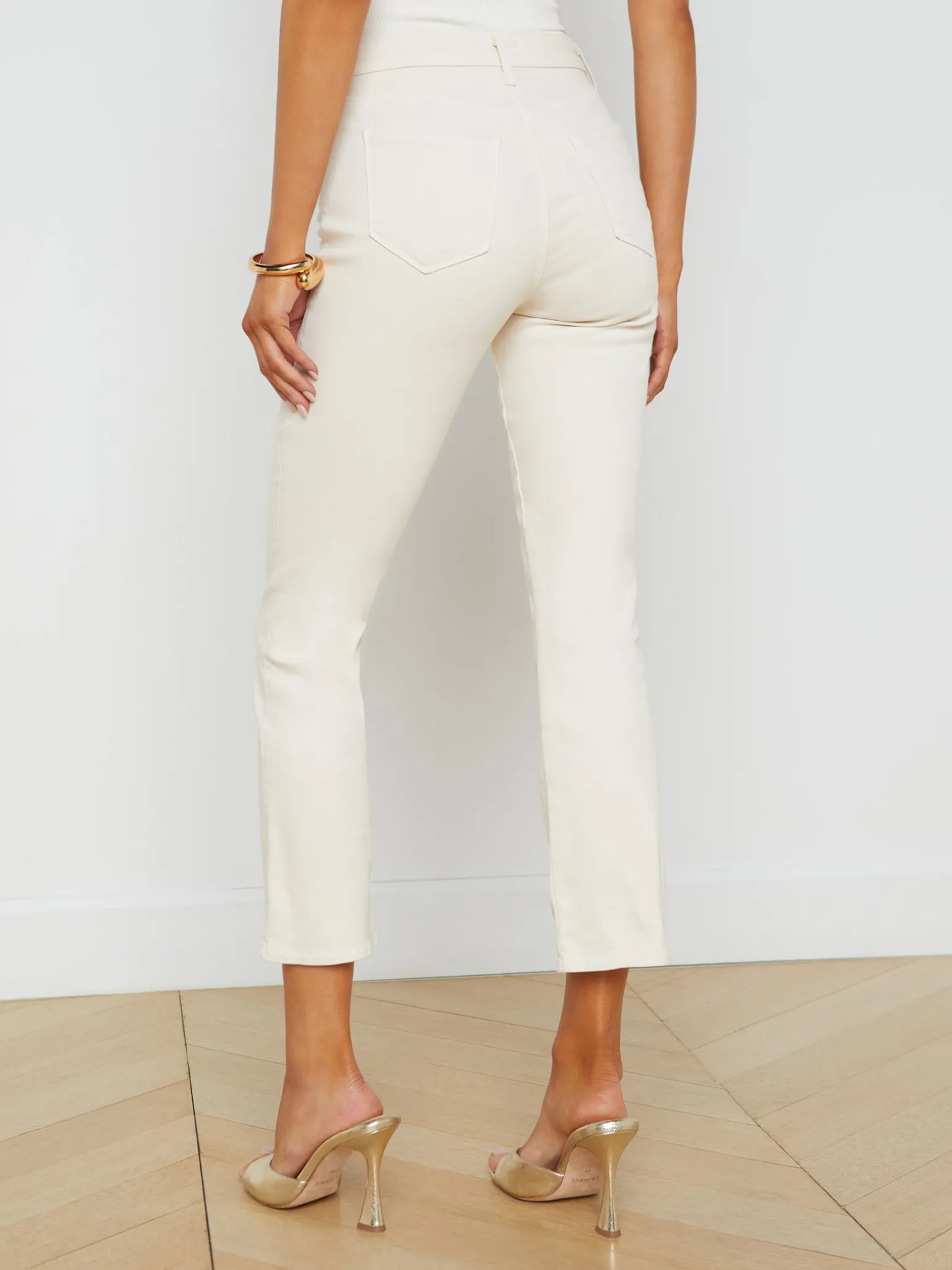 Tati Cropped Micro Boot Jean