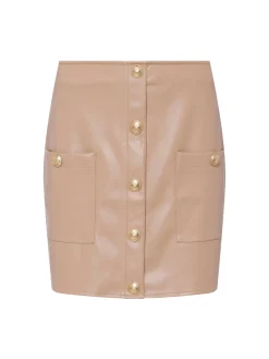 Truman Vegan Leather Mini Skirt