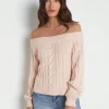 Vesta Off-the-Shoulder Sweater