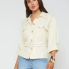 Voyage Linen-Blend Safari Jacket