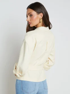 Voyage Linen-Blend Safari Jacket