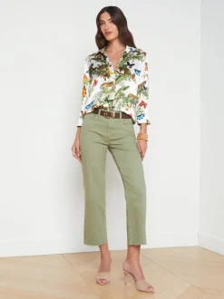 Wanda Cropped Wide-Leg Jean