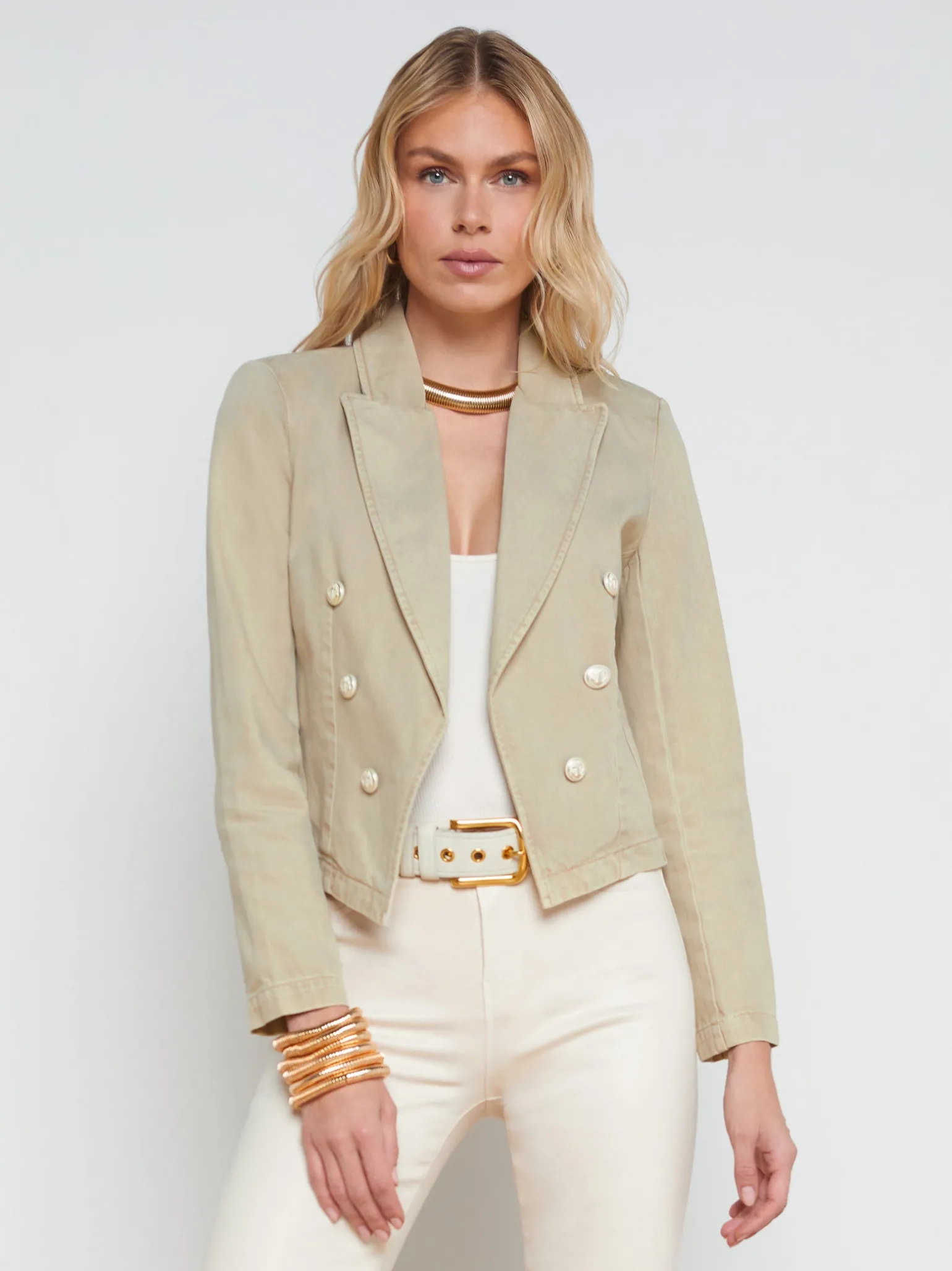 Wayne Denim Blazer