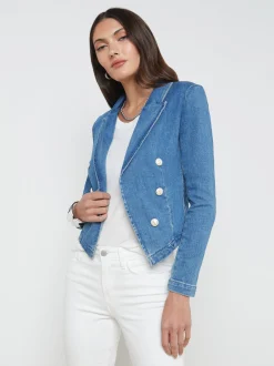 Wayne Denim Blazer