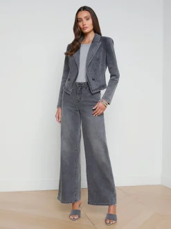 Wayne Denim Blazer