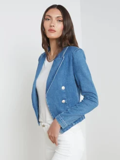Wayne Denim Blazer